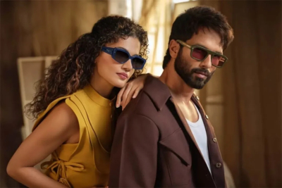 Click to view full size image ============== 1000070523.jpg Shahid Kapoor and Taapsee Pannu in Vogue Eyewear campaign, May 2025 Shahid Kapoor news.jpg