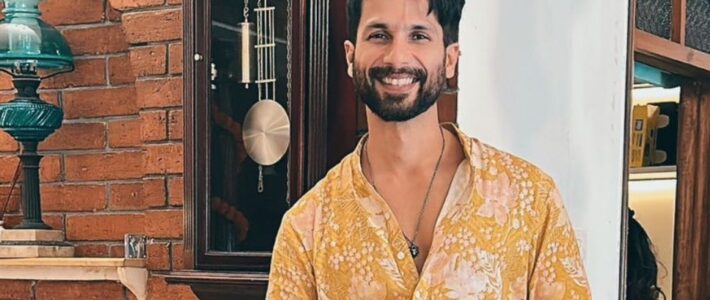 Shahid Kapoor in traditional – Instagram story 28/08/2023