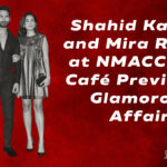 Shahid Kapoor and Mira Rajput at NMACC Arts Café Preview: A Glamorous Affair.