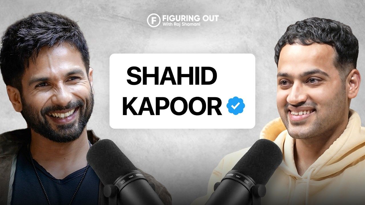 Shahid Kapoor Unfiltered On Life, Marriage, Parenting, Movies, Acting & Failures | FO307 Raj Shamani.