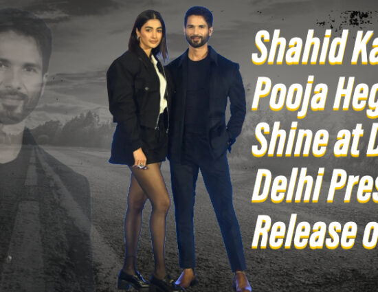 Shahid Kapoor & Pooja Hegde Shine at Deva Delhi Press Meet | Release on Jan 31.